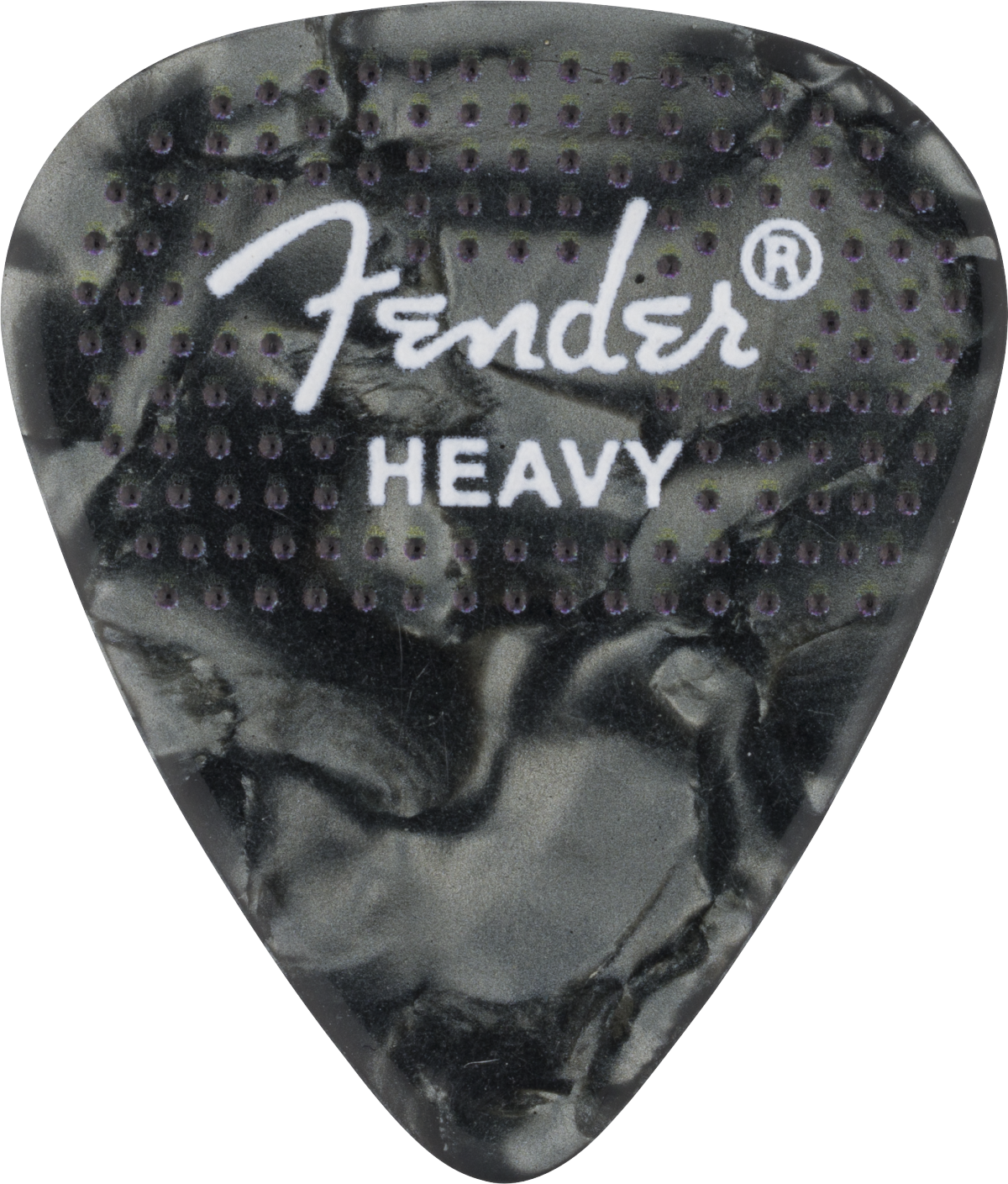 Fender 351 Dotted Celluloid Picks, 12-Pack, Heavy
