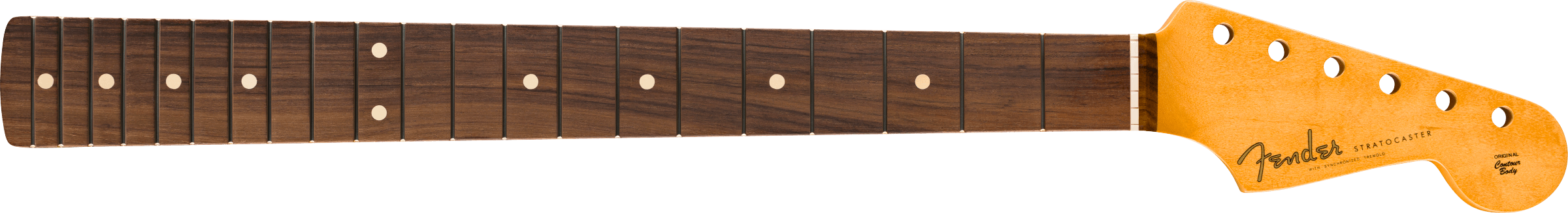 Fender Vintera II 60's Stratocaster® Neck, 21 Vintage Tall Frets, Rosewood, C Shape
