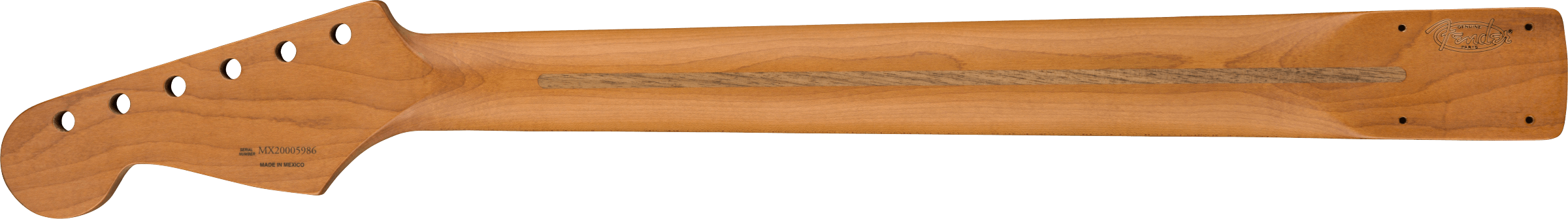 Fender Roasted Maple Vintera® Mod 50's Stratocaster® Neck, 21 Medium Jumbo Frets, 9.5", "V" Shape