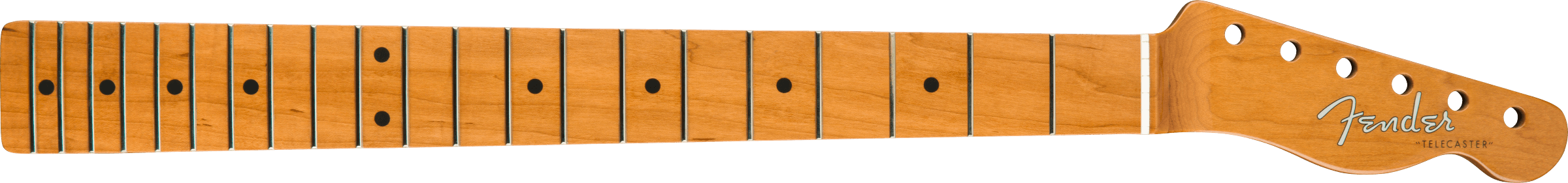 Fender Roasted Maple Vintera® Mod '60's Telecaster® Neck, 21 Medium Jumbo Frets, 9.5", "C" Shape