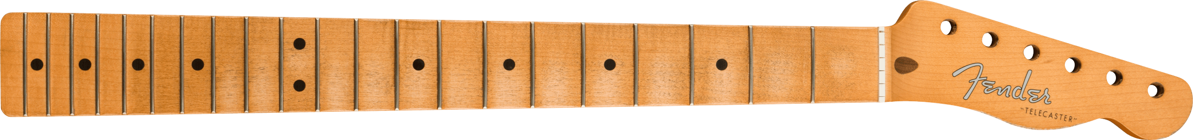 Fender Road Worn® '50's Telecaster®  Neck, 21 Vintage Tall Frets, Maple, "U" Shape