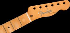 Fender Road Worn® '50's Telecaster®  Neck, 21 Vintage Tall Frets, Maple, "U" Shape