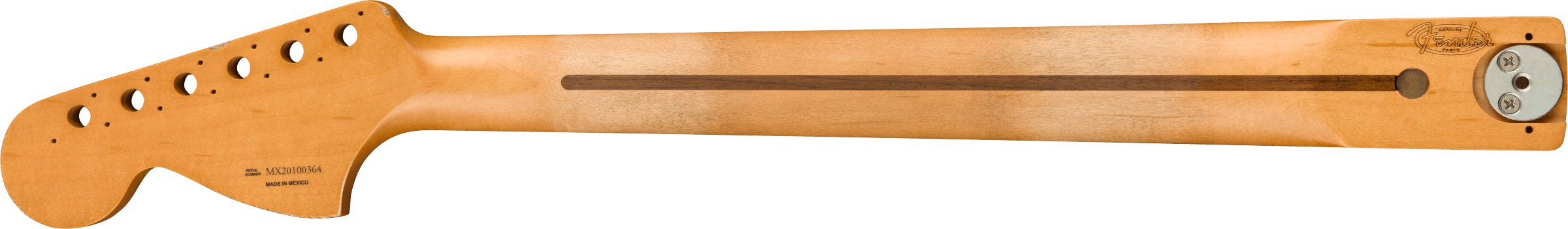 Fender Road Worn® '70's Telecaster® Deluxe Neck, 21 Medium Jumbo Frets, Maple, "C" Shape