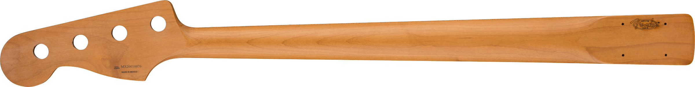 Fender Roasted Maple Vintera® '60's Jazz Bass® Neck, 20 Vintage Frets, 7.25", "C" Shape