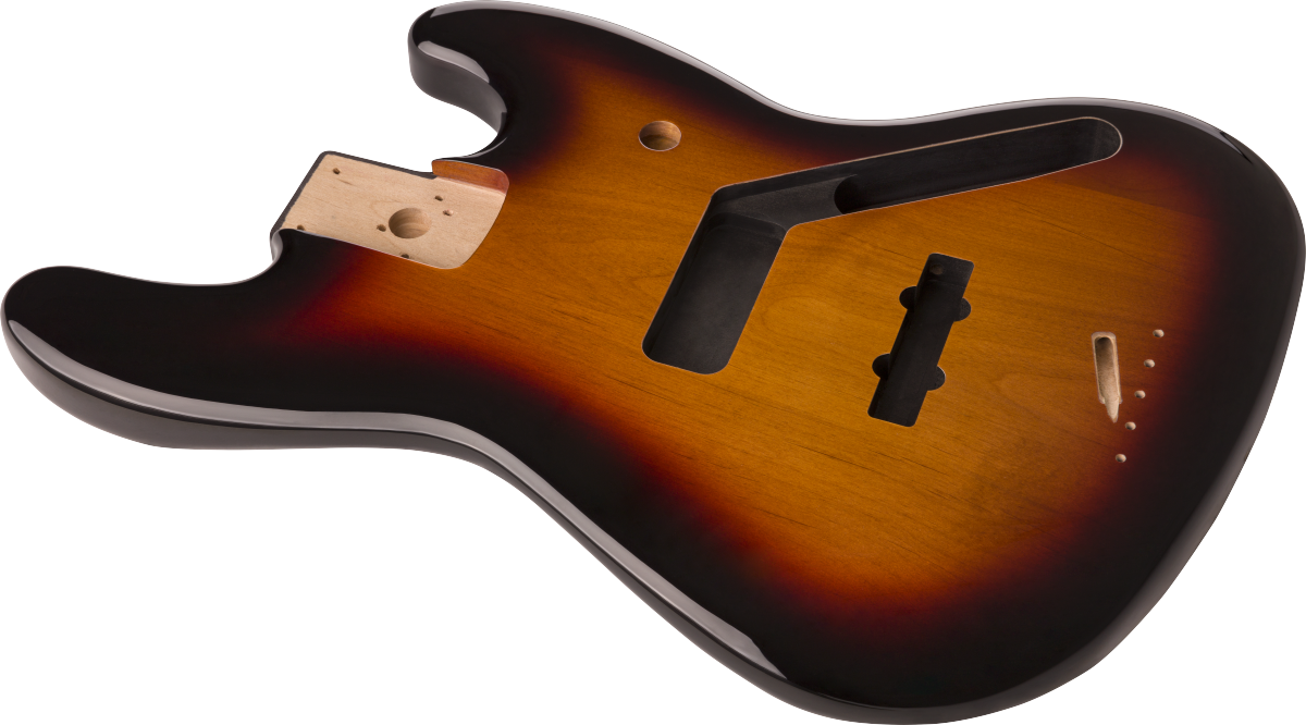 Fender Standard Series Jazz Bass® Alder Body, Brown Sunburst