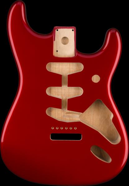 Fender Classic Series 60's Stratocaster® SSS Alder Body Vintage Bridge Mount, Candy Apple Red
