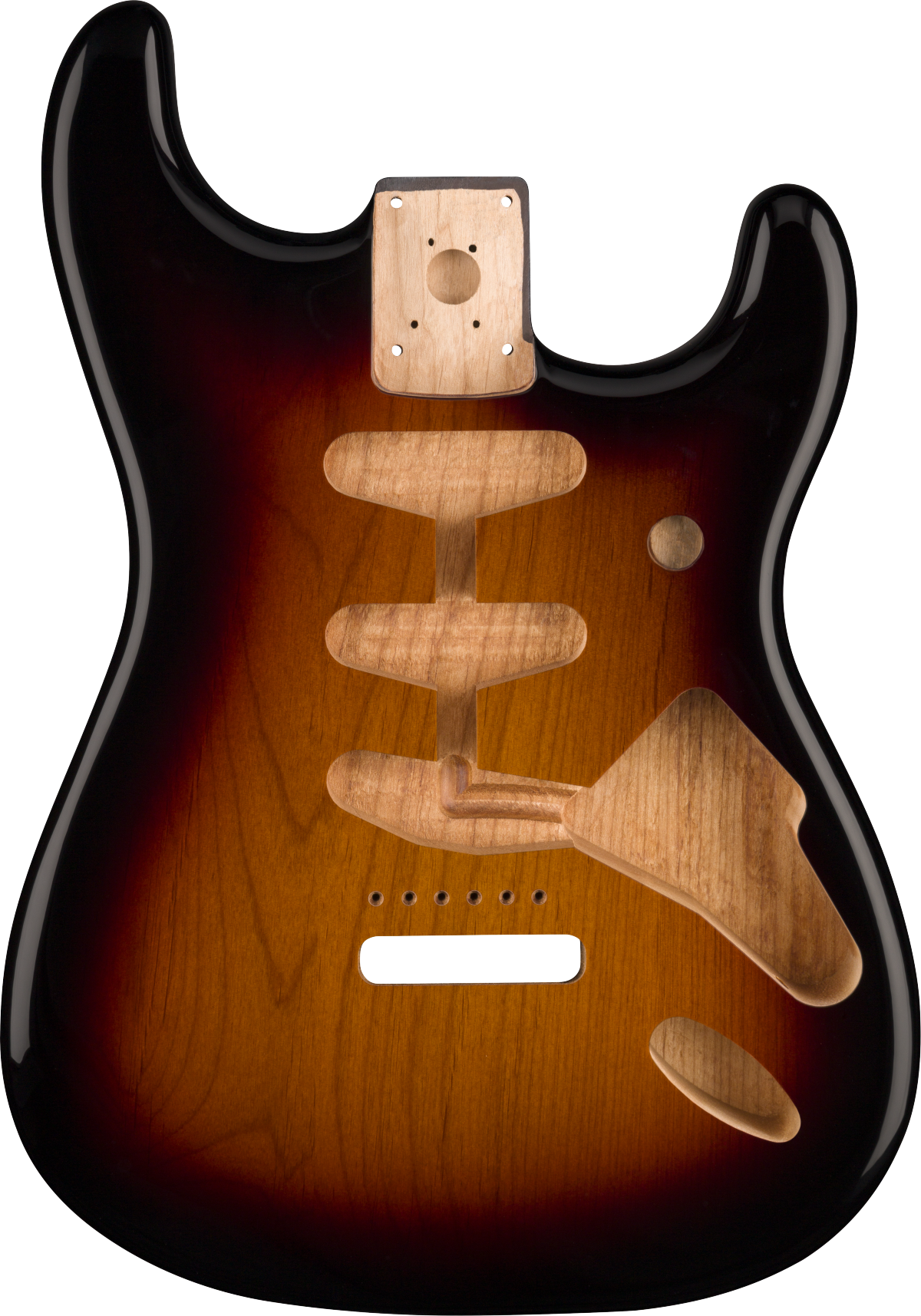 Fender Classic Series 60's Stratocaster® SSS Alder Body Vintage Bridge Mount, 3-Color Sunburst