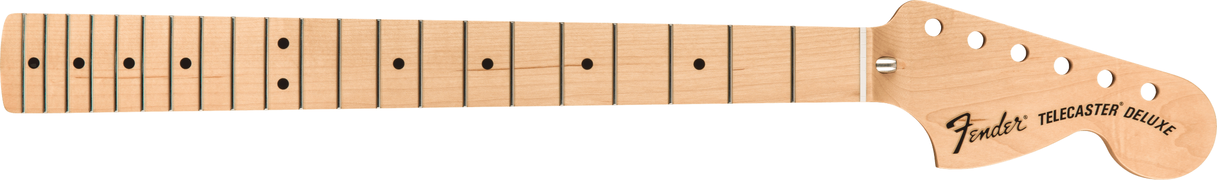 Fender Classic Series '72 Telecaster® Deluxe Neck, 21 Vintage-Style Frets, Maple Fingerboard, 3-Bolt Mount