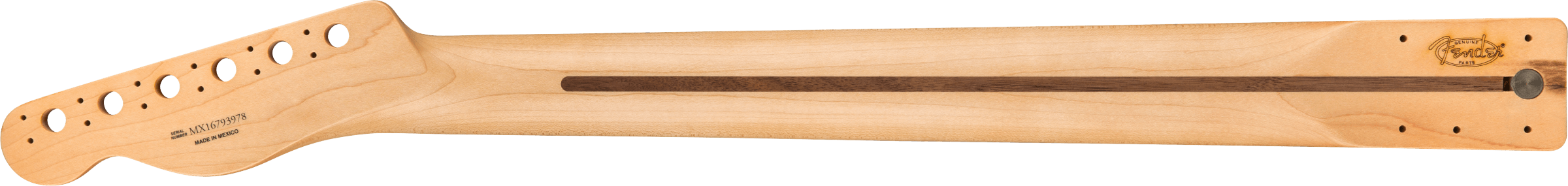 Fender Deluxe Series Telecaster® Neck, 22 Narrow Tall Frets, 12" Radius, Maple Fingerboard