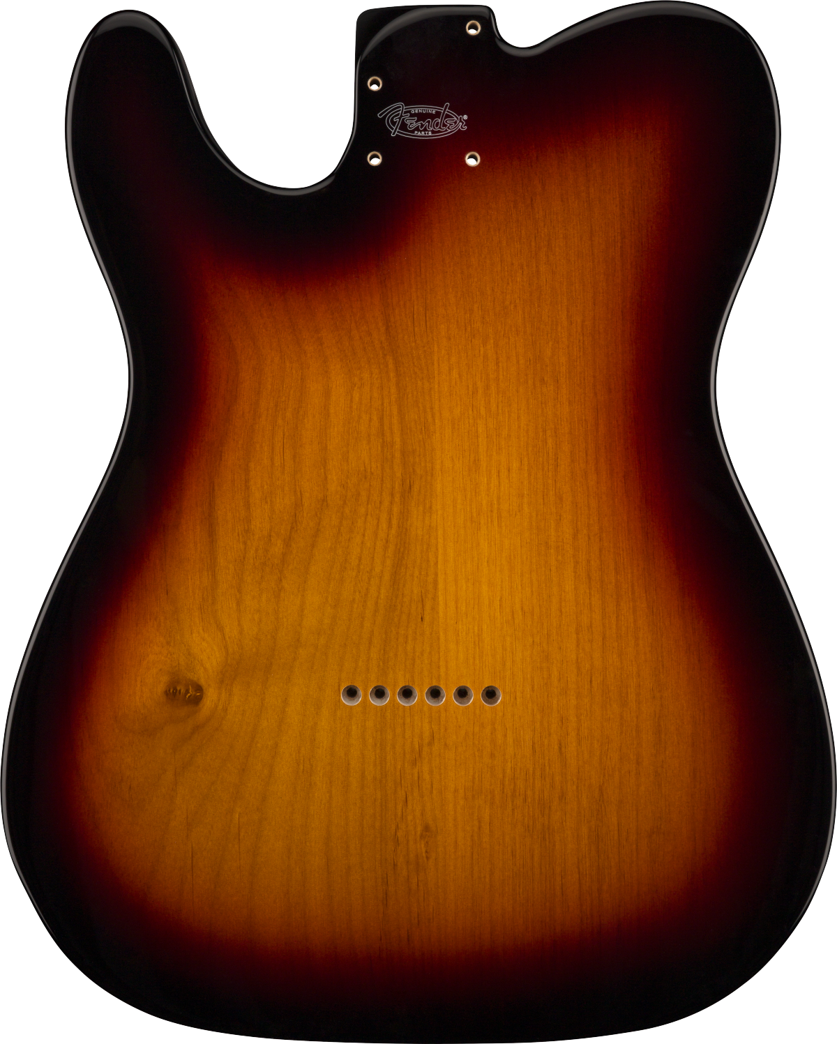 Fender Deluxe Series Telecaster® SSH Alder Body Modern Bridge Mount, 3-Color Sunburst