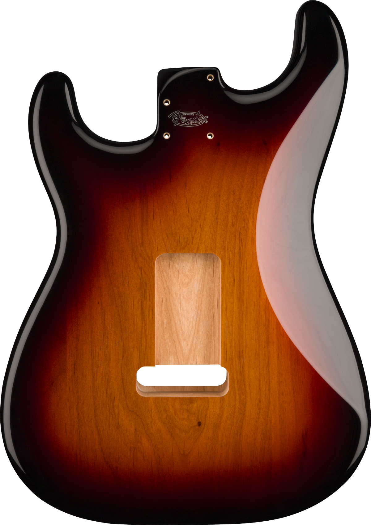 Fender Deluxe Series Stratocaster® HSH, Alder Body, 2-Point Bridge Mount, 3-Color Sunburst