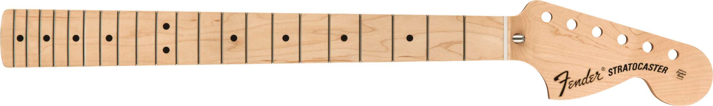 Fender Classic Series '70s Stratocaster® "U" Neck, 3-Bolt Mount, 21 Vintage-Style Frets, Maple Fingerboard