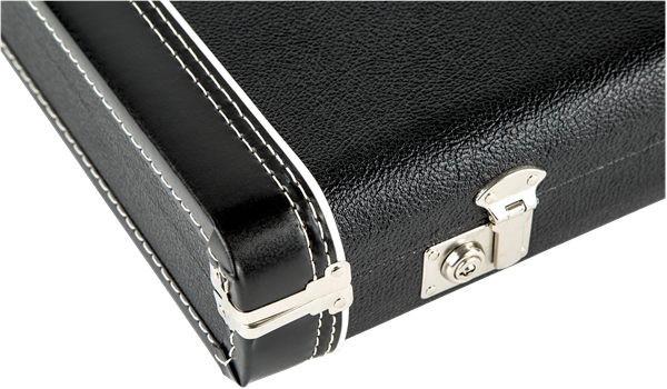 Fender G&G Standard Mustang®/Cyclone™ Hardshell Case, Black with Black Acrylic Interior