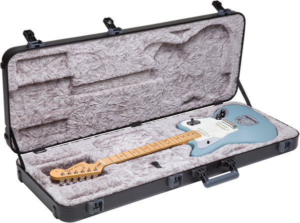 Fender Deluxe Molded Jaguar®/Jazzmaster® Case, Black