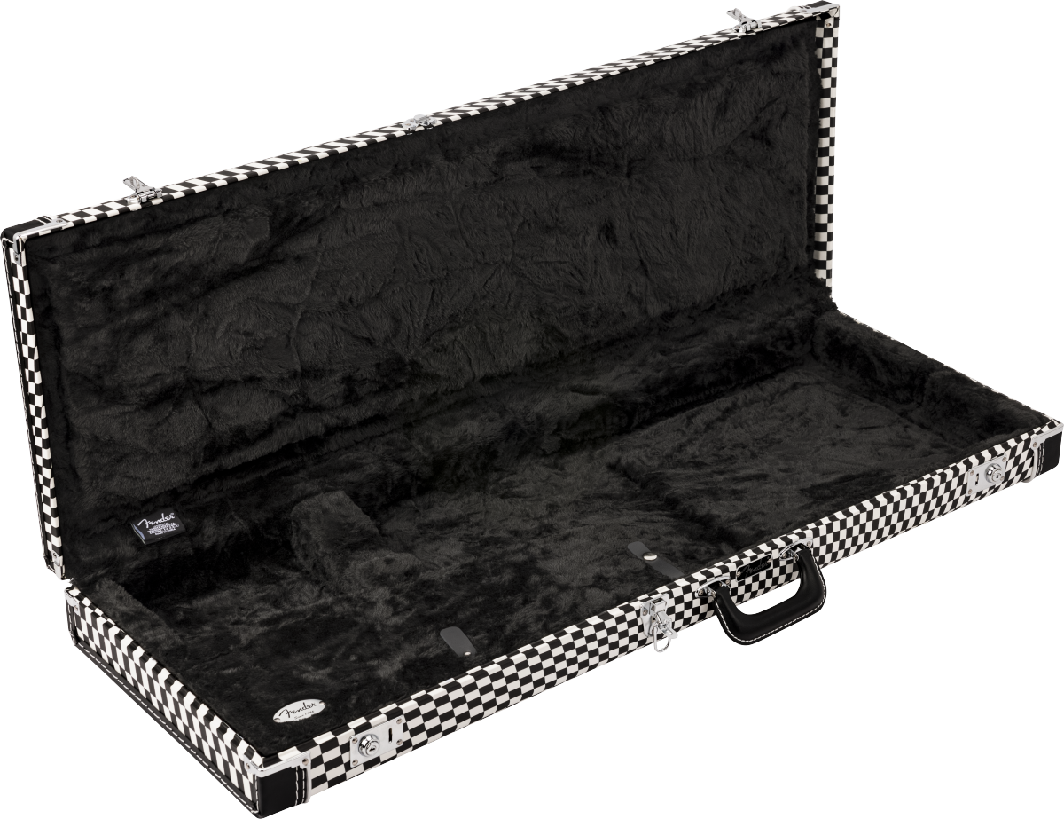 Fender Classic Series Case, Strat/Tele, Wavy Checkerboard