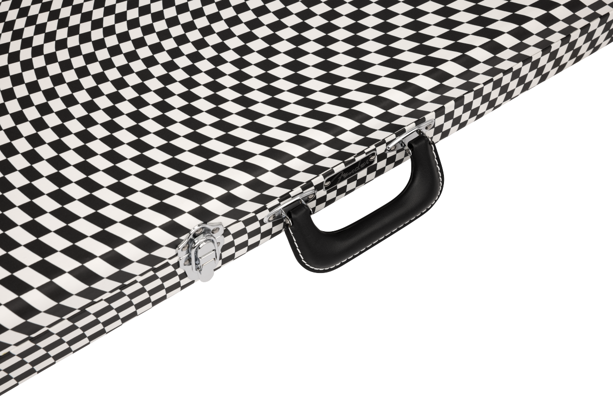 Fender Classic Series Case, Strat/Tele, Wavy Checkerboard