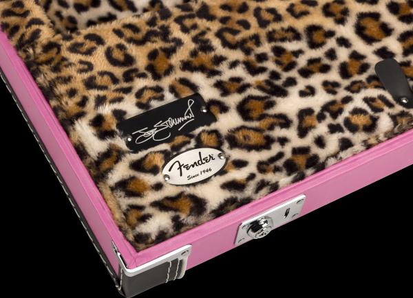 Fender Joe Strummer Strat/Tele Case, Pink Leopard