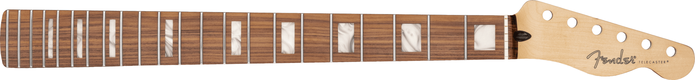 Fender Player Series Telecaster® Neck w/Block Inlays, 22 Medium Jumbo Frets, Pau Ferro