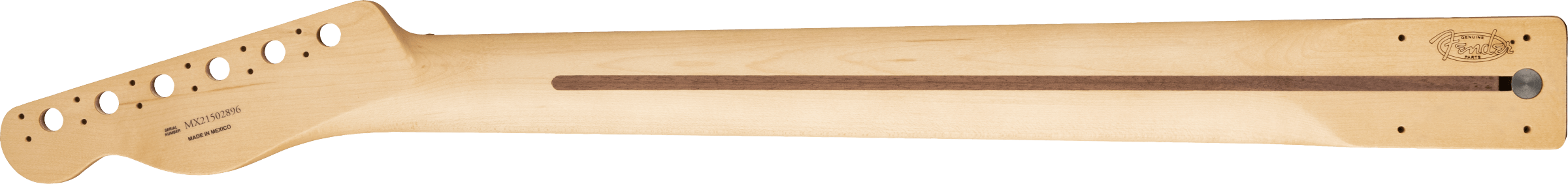 Fender Player Series Telecaster® Neck w/Block Inlays, 22 Medium Jumbo Frets, Pau Ferro