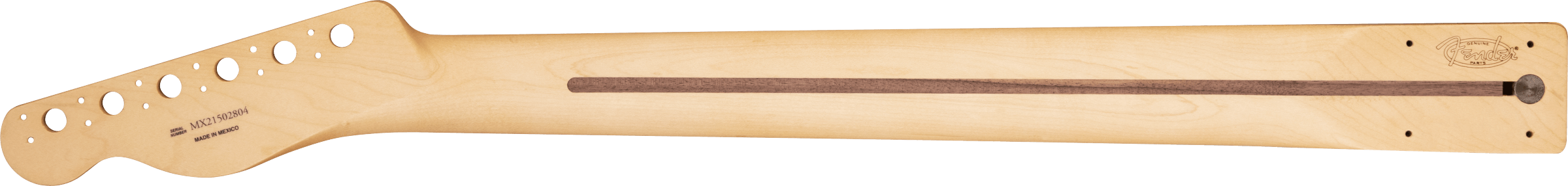 Fender Player Series Telecaster® Neck w/Block Inlays, 22 Medium Jumbo Frets, Maple