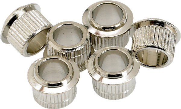 Fender Vintage-Style Guitar Tuning Machine Bushings (6), Nickel