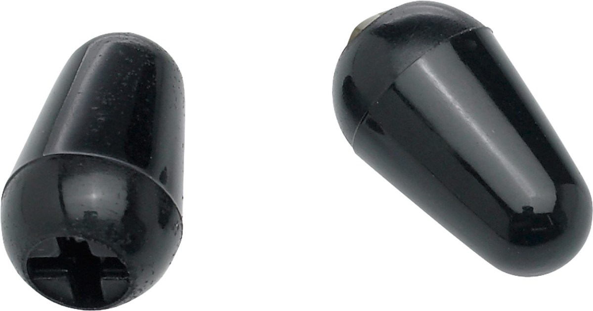 Fender Stratocaster® Switch Tips, Black (2)