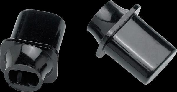 Fender Pure Vintage Telecaster® "Top-Hat" Switch Tips, Black (2)