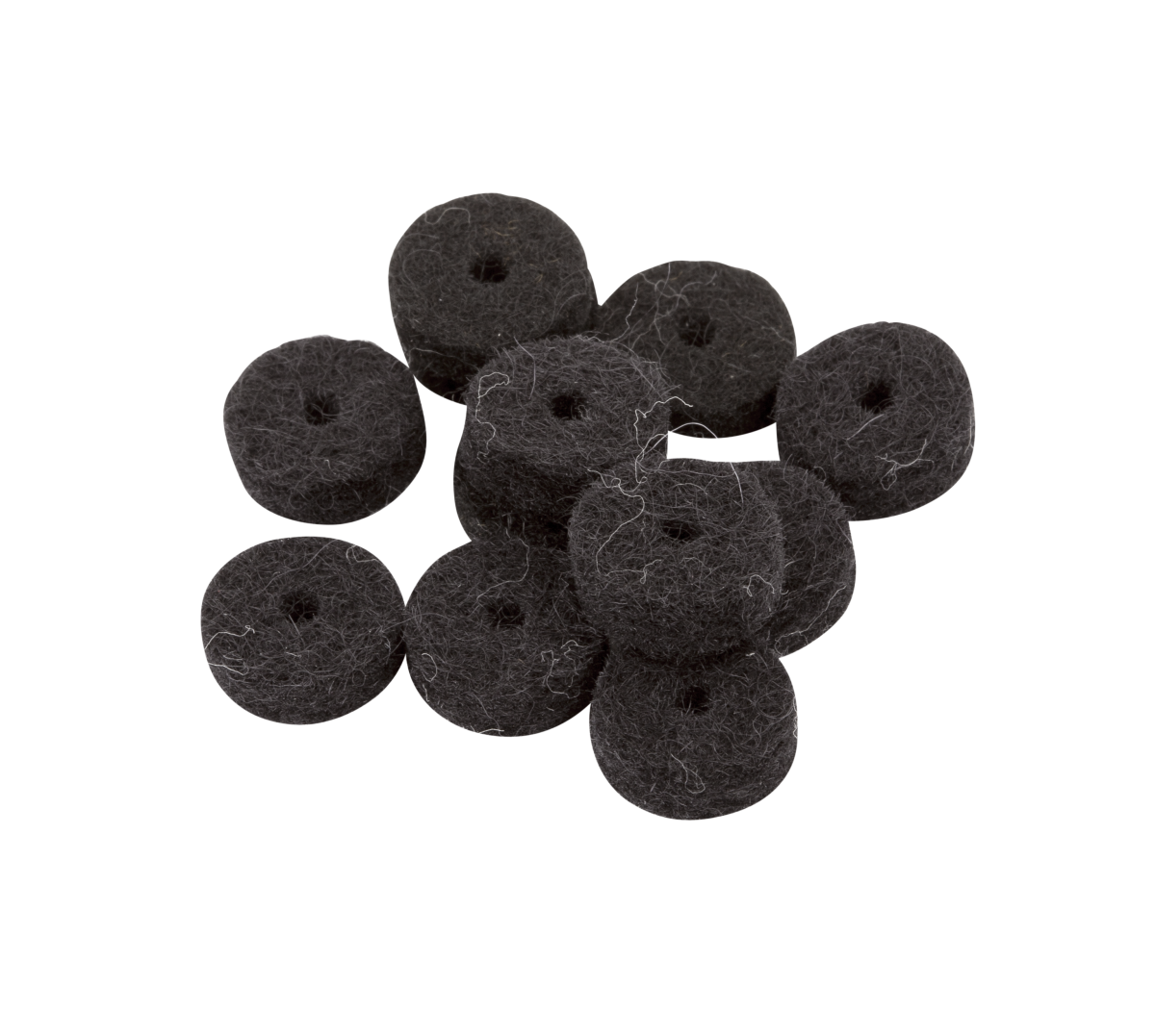 Fender Black Strap Button Felt Washers (12)