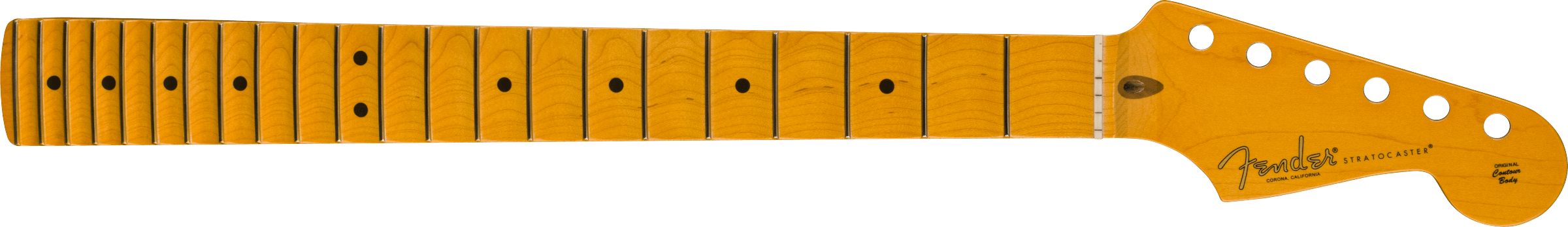 Fender American Professional II Scalloped Stratocaster Neck, 22 Narrow Tall Frets, 9.5" Radius, Maple