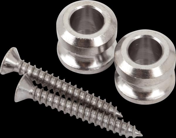 Fender Security Locking Strap Buttons, Nickel (2)