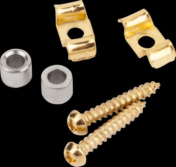 Fender Vintage-Style Stratocaster® String Guides (2) (Gold)