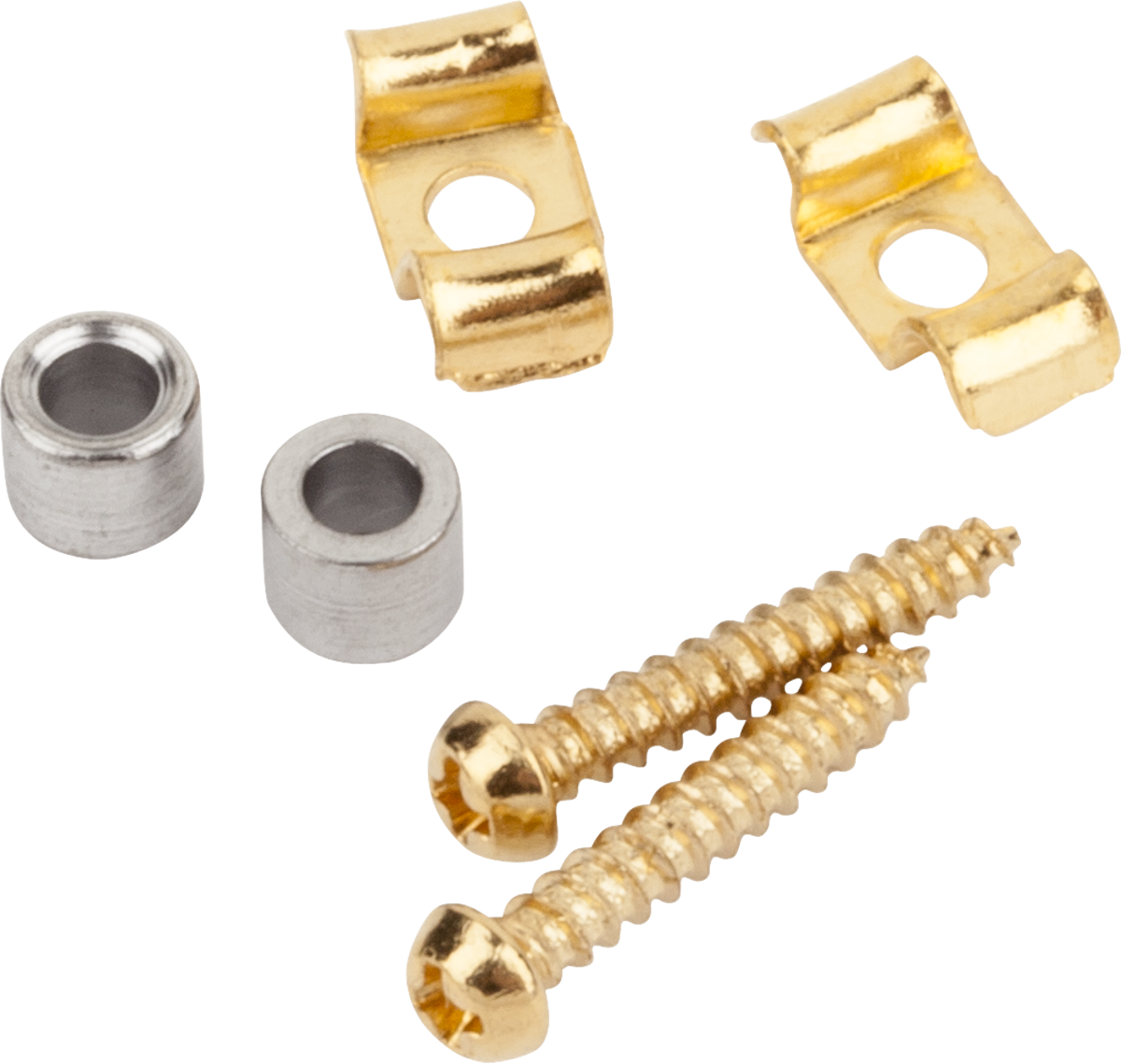 Fender Vintage-Style Stratocaster® String Guides (2) (Gold)