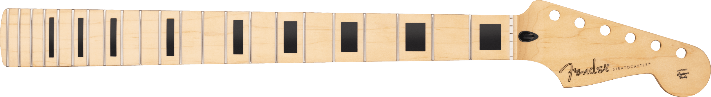 Fender Player Series Stratocaster® Neck w/Block Inlays, 22 Medium Jumbo Frets, Maple