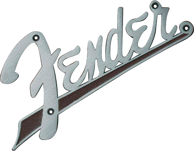 Fender Fender® Flat '63 Amplifier Logo, Brown
