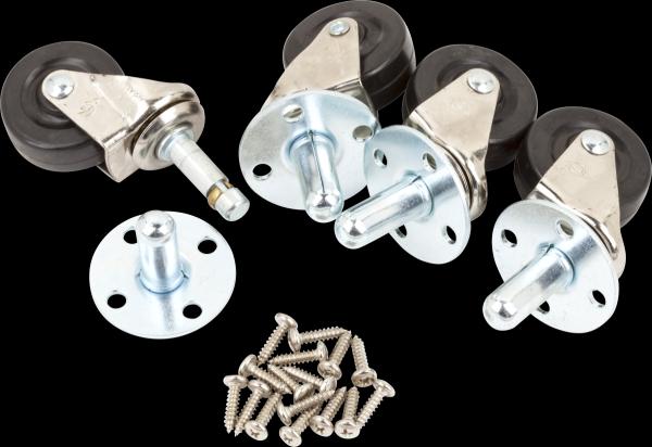 Fender Casters with Hardware (4)