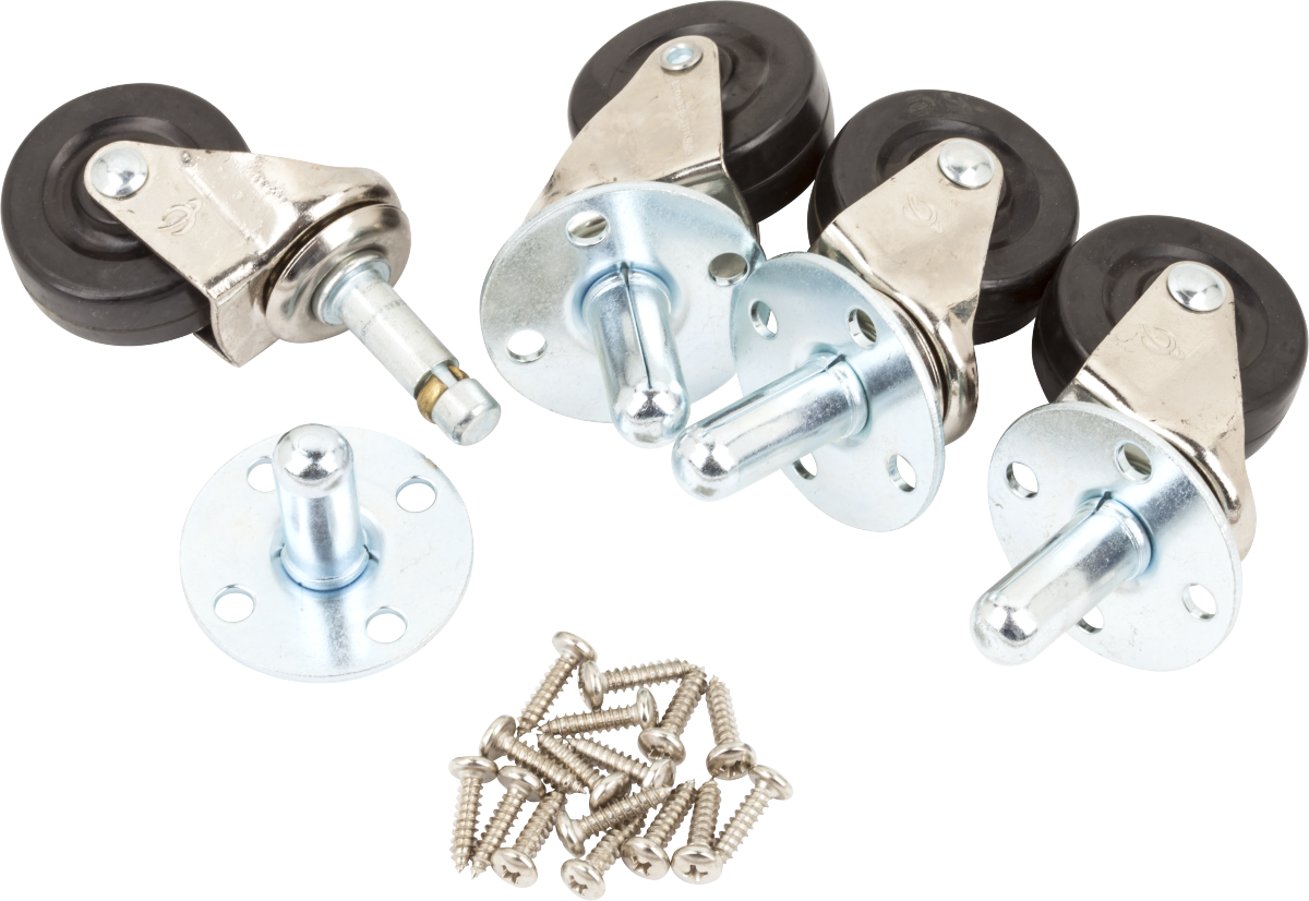 Fender Casters with Hardware (4)