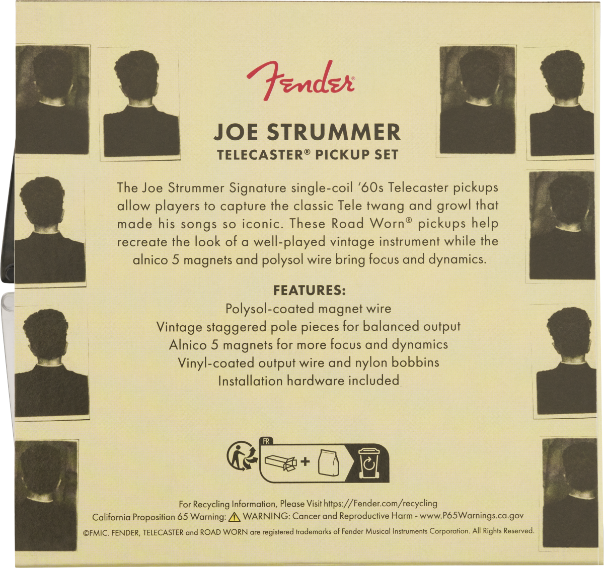 Fender Joe Strummer Signature Telecaster® Pickup Set