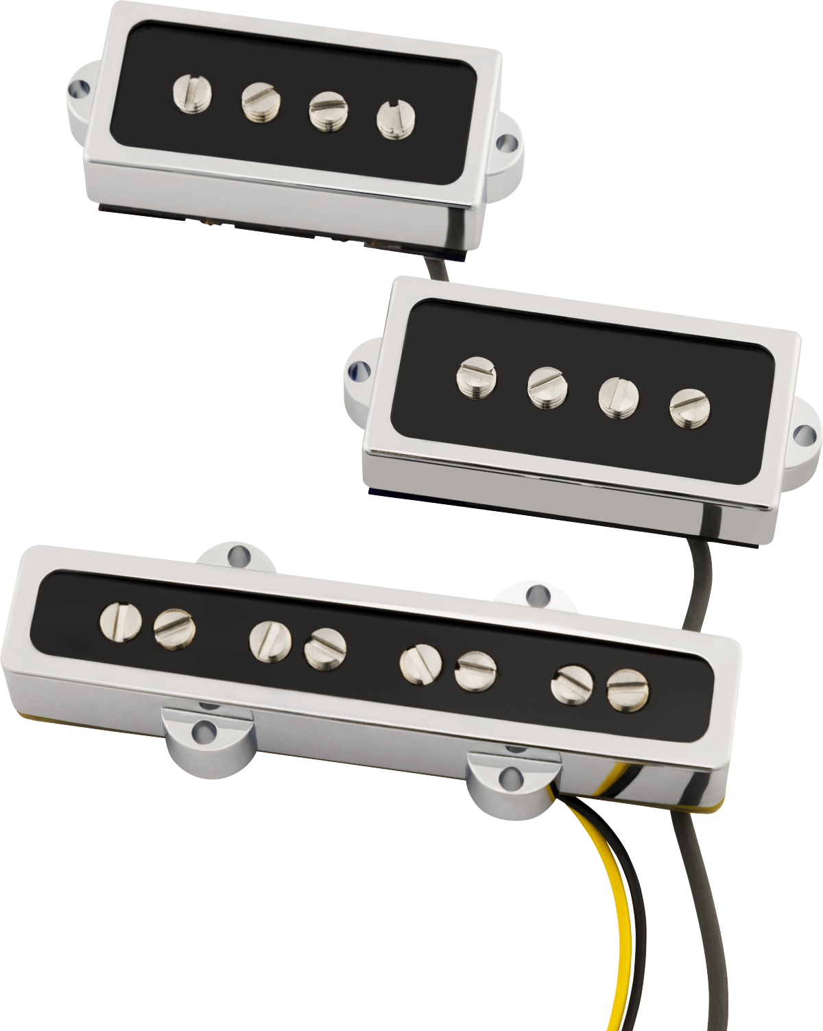 Fender Cobalt Chrome P/J Bass® Pickup Set