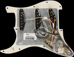 Fender Pre-Wired Strat Pickguard, Tex-Mex SSS, Tortoise Shell 11 Hole PG