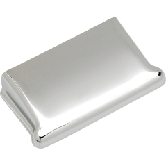 Fender Pure Vintage Stratocaster® Ashtray Bridge Cover, Chrome