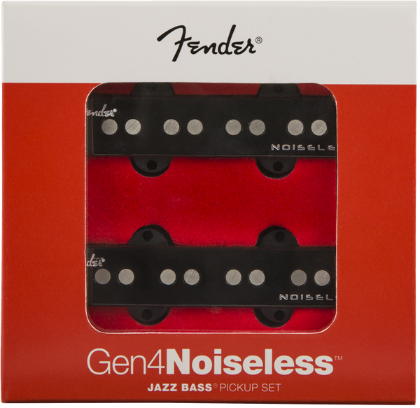Fender Gen 4 Noiseless™ Jazz Bass® Pickups, Set of 2