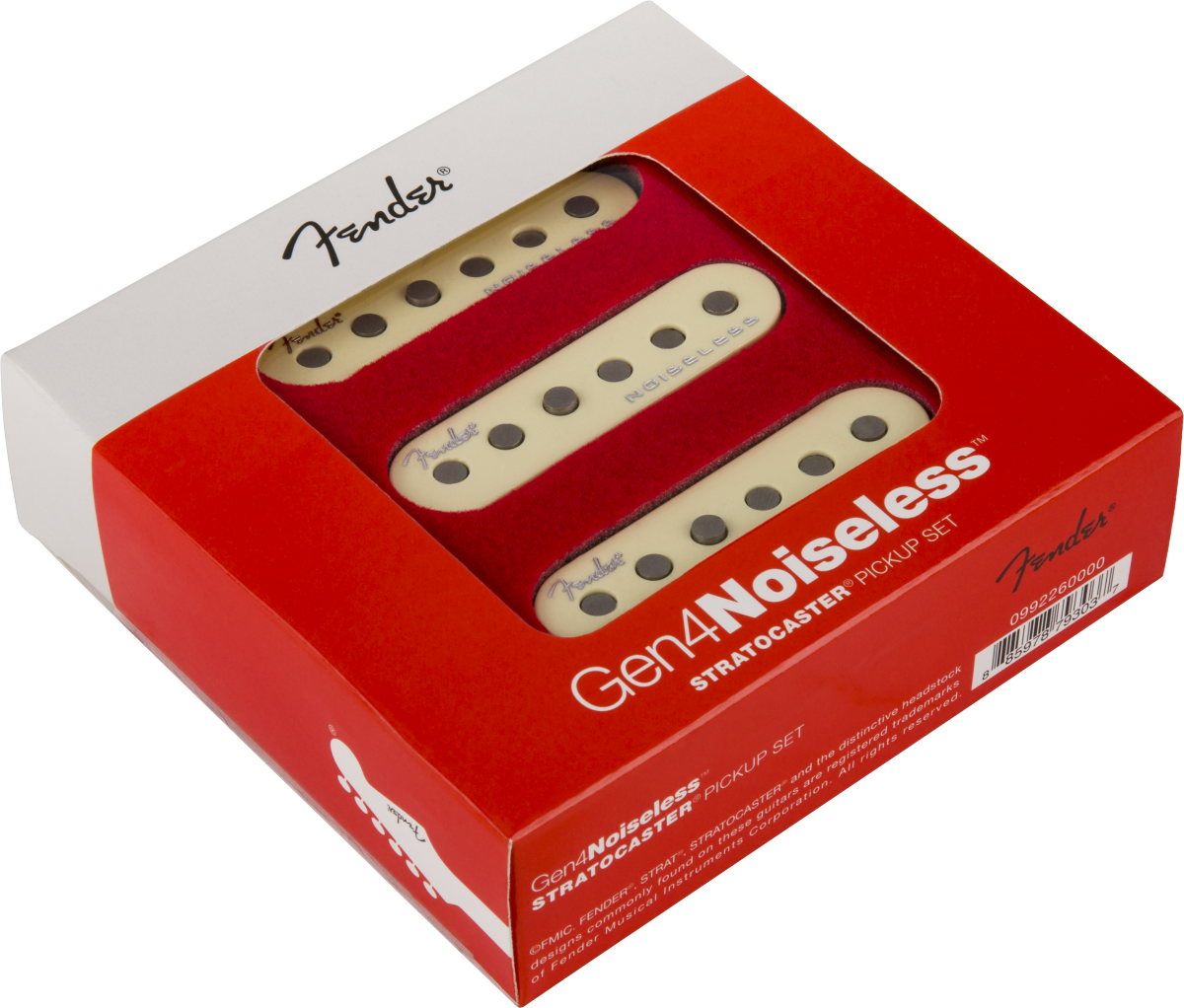 Fender Gen 4 Noiseless™ Stratocaster® Pickups, Set of 3