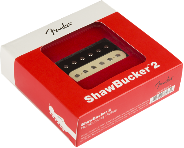 Fender ShawBucker™ 2 Pickup, Zebra