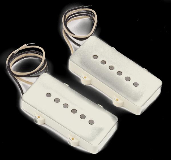 Fender Pure Vintage '65 Jazzmaster® Pickup Set, Vintage White (2)