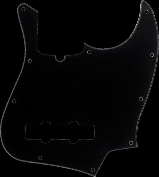 Fender Pickguard, Jazz Bass®, 10-Hole Mount (with Truss Rod Notch), B/W/B, 3-Ply