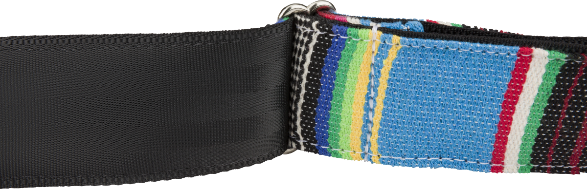 Fender Serape Strap, Blue Multi, 2"