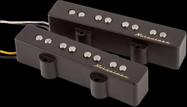 Fender Vintage Noiseless™ Jazz Bass® Pickups, (2)
