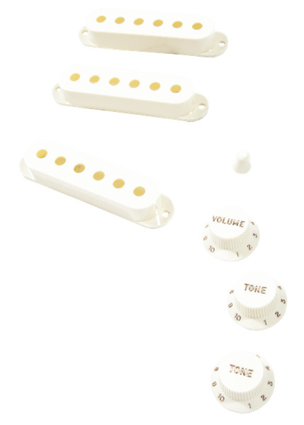 Fender Accessory Kit, Pure Vintage '60s Stratocaster®, Vintage White