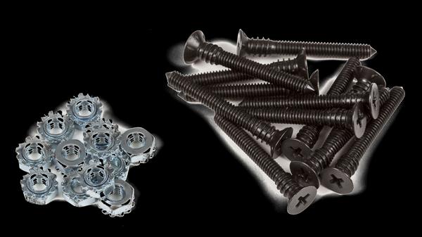 Fender Pure Vintage Speaker Mounting Stud/Nuts, Dozen