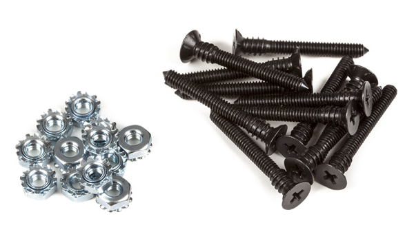 Fender Pure Vintage Speaker Mounting Stud/Nuts, Dozen